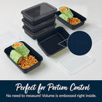Bentgo Prep - 20-Piece 1-Compartment Reusable Meal Prep Containers - Image 7
