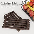 Wire Fruit Basket for Kitchen Storage: Hanging and Counter Wall Fruit Basket - Image 3
