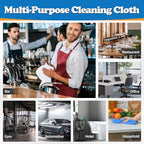 FIXSMITH Microfiber Cleaning Cloth, Shop Towels Bulk, Microfiber Towels - Image 5