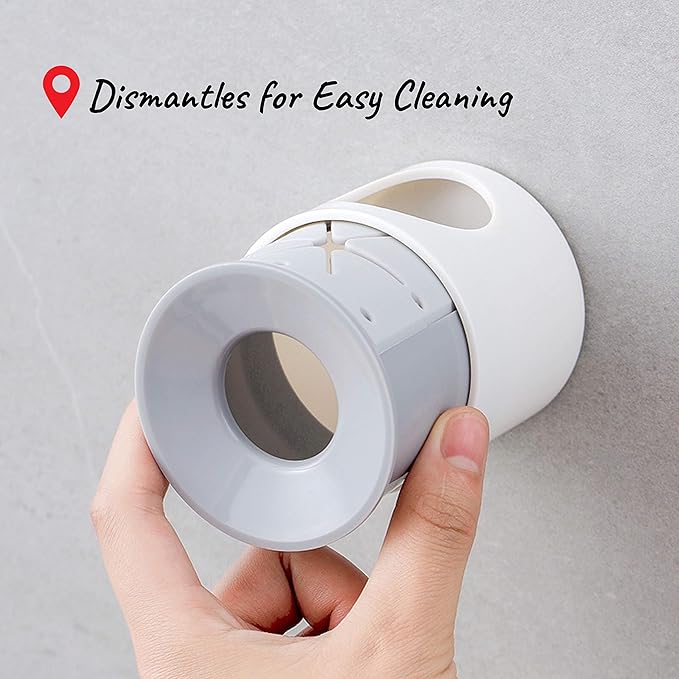 Electric Toothbrush Holder, Wall Mounted Shower Space-Saving Caddy, Toothbrush - Image 4