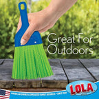 LOLA Whisk Broom, Hand Brush, 72 Pack Durable Bristles, Whisks Away Dirt & - Image 4