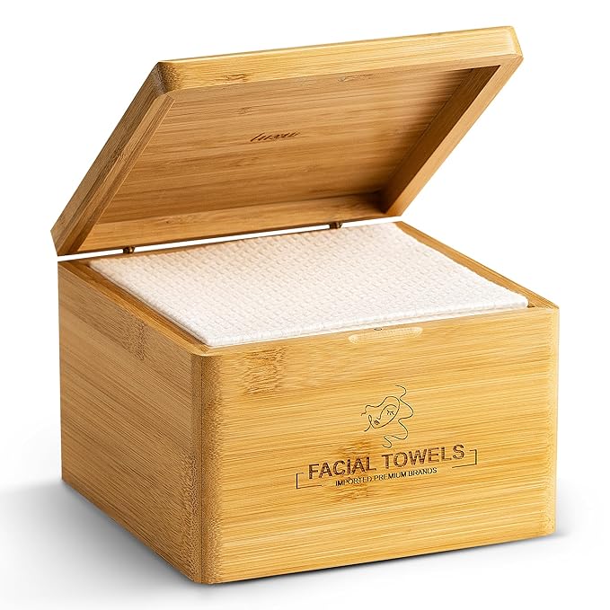 Clean Facial Towels, 1 Box by LUXU