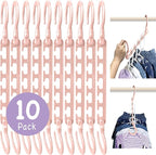 Wonder Hanger Max 10-Pack Space Saving Hangers, Reinforced Hooks Swivels 360° - Image 6