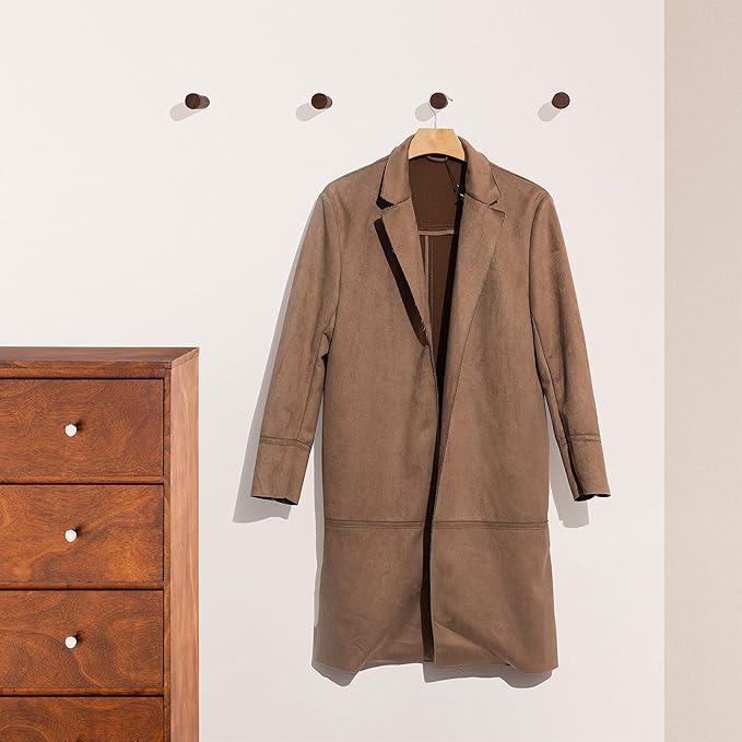 Natural Wooden Wall Mounted Hooks - Image 7