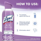Lysol Air Sanitizer Spray with Bacterial Odor Eliminator - Image 6