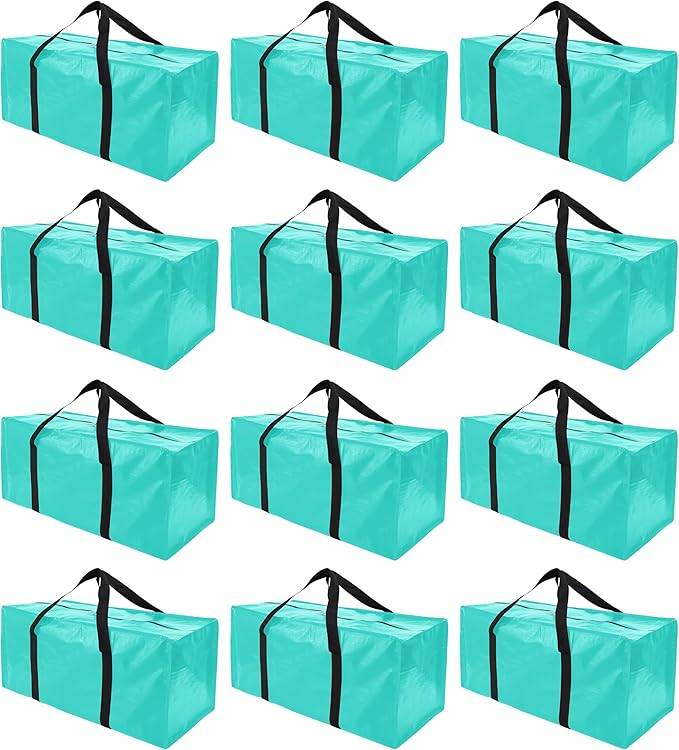 12 Pack Extra Large Moving Bags by PANDA+JOYS