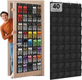 Over the Door Shoe Organizer, 40-Pocket Hanging Shoe Rack by Unknown