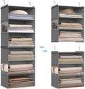 SONGMICS Hanging Closet Organizer, 6-Tier Fabric Storage Shelf, Separable by SONGMICSbySONGMICSHOME