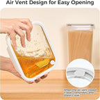 Vtopmart 5 Pack 35oz Glass Food Containers - Image 6