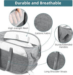2 Pcs Collapsible Laundry Baskets, Tear Proof Pop Up Hamper - Image 4