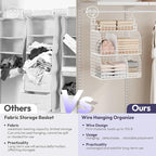 SWTYMIKI Hanging Closet Organizer Storage - Image 6