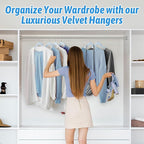 30 Pack Velvet Hangers – Premium Non-Slip Slim Clothes Hangers - Image 7