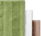 Amazon Basics 100% Organic Cotton Waffle Kitchen Dish Cloths, Ultra Absorbent - Image 4