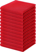 Homaxy 100% Cotton Waffle Weave Kitchen Dish Cloths, Ultra Soft Absorbent Quick by Homaxy