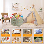 Quilted Fabric Storage Baskets - Image 4