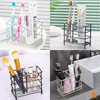 Urbanstrive 304 Stainless Steel Bathroom Toothbrush Holder Toothpaste Holder - Image 7