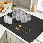 Findosom Dish Drying Mat, Cuttable Drying Mat - Image 5