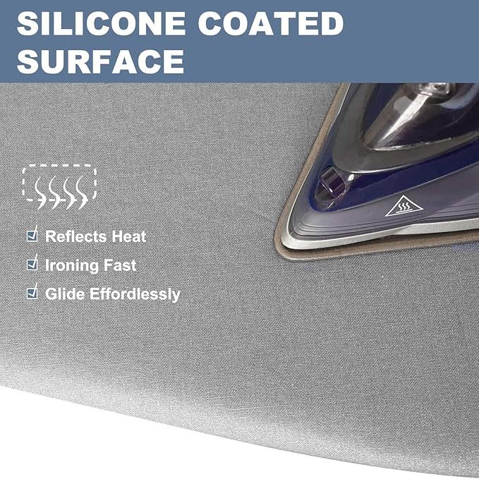 14x42 Inch Over-The-Door Ironing Board Cover - Image 5