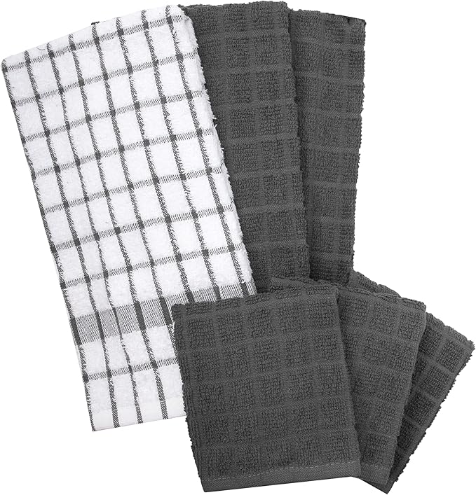 Ritz Premium Kitchen Towel and Dish Cloth Value Set: Highly Absorbent, Super - Image 2