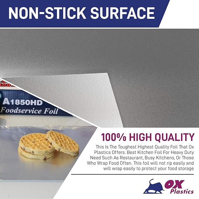 Aluminum Foil Roll 18"x 500 feet - Image 4