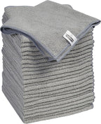 Rubbermaid Microfiber Cloth Towels 24 Pack 14"x14" Non-Scratch Reusable/Washable by Rubbermaid