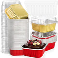 ZEAYEA 60 Pack 10 oz Aluminum Foil Baking Cups by ZEAYEA