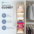 Handy Laundry Hanging Closet Organizer - Image 3
