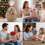 3 Pcs Larger Boho Wall Hanging Fruit Baskets - Image 7