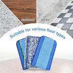 8 Pack Microfiber Cleaning Pad for Bona Mop Hardwood & Hard Surface Floors Dry - Image 6