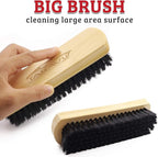 Leather & Textile Shine Brush by TAKAVU, Durable Soft Nylon Bristles, Included - Image 3