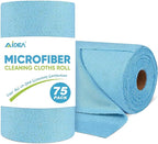 AIDEA Microfiber Cleaning Cloth Roll, Reusable Tear Away Paper Towels, by AIDEAHOME