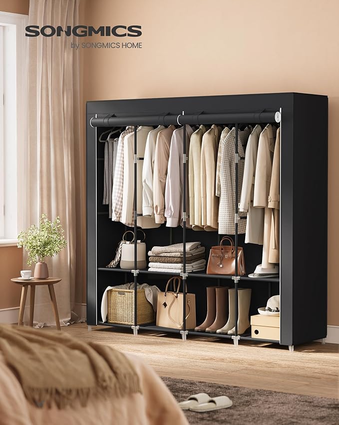 SONGMICS Portable Closet, Wardrobe Closet Organizer - Image 2