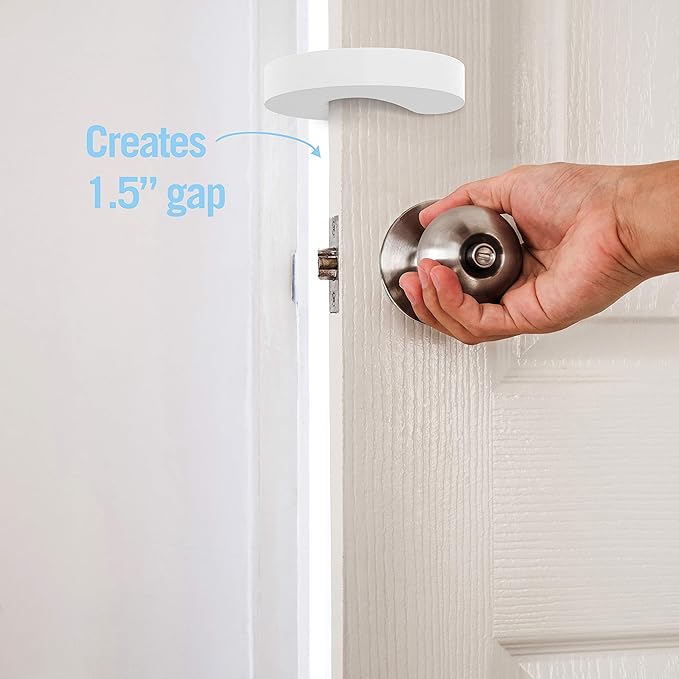 Door Pinch Guard and Door Slam Stopper 6pk. Use Safety Door Guard Made of Soft - Image 3