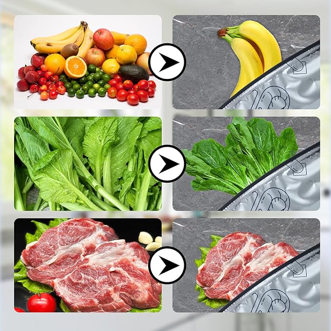 40PCS Reusable Aluminum Foil Freezer Bags, Sealable Stand-Up Zipper Storage Bags - Image 7