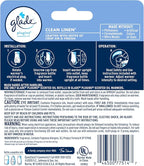 Glade PlugIns Refills Air Freshener Starter Kit, Clean Linen, Scented and - Image 2