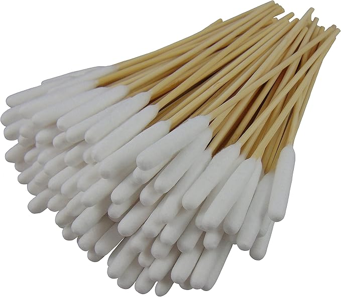 Type-III 100pc Gun Cleaning 6 Inch Double Sided Cotton Swabs by Type-IIIProducts