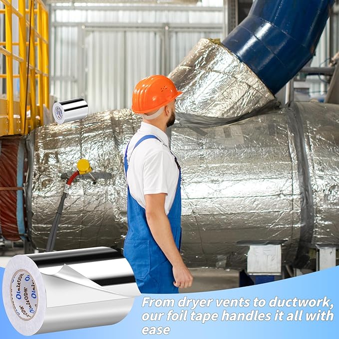 2 Pack Aluminum Foil Tape Bulk - Image 6