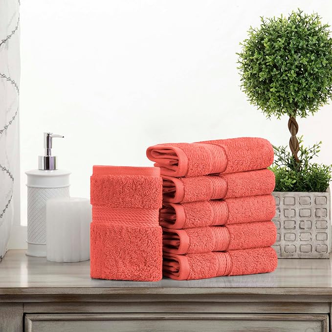 SUPERIOR Solid Egyptian Cotton Face Towel Set by SUPERIOR