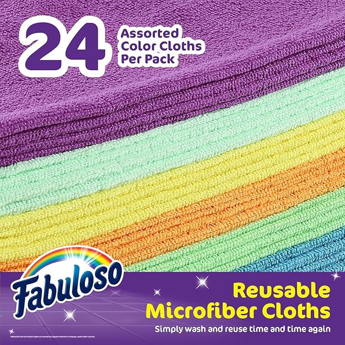 Fabuloso Microfiber Cleaning Cloths - Image 2