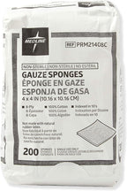 Medline Gauze Sponges, 4 x 4 inch, 100% Cotton - Image 3