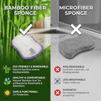 Kitchen Dish Sponge Scrubber Non Scratch, Dishcloth No Odor Reusable Washable - Image 2