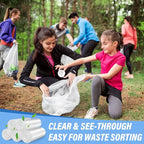 Small Trash Bags, Magesh 1.2 Gallon Trash Bags/Garbage Bags, Strong Wastebasket - Image 5