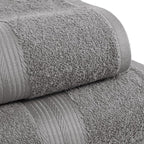 Amazon Basics 6-Piece Fade-Resistant 100% Cotton Towel Set - Image 4