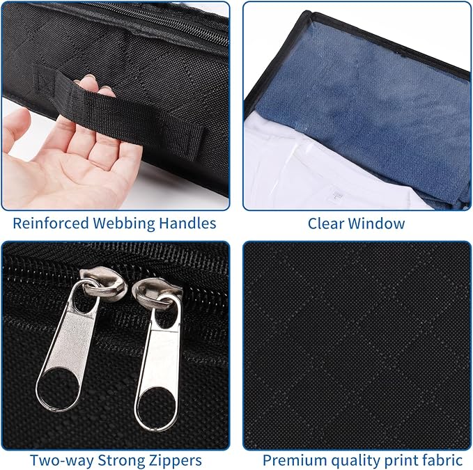 Fixwal Black Underbed Storage Bags - Image 4