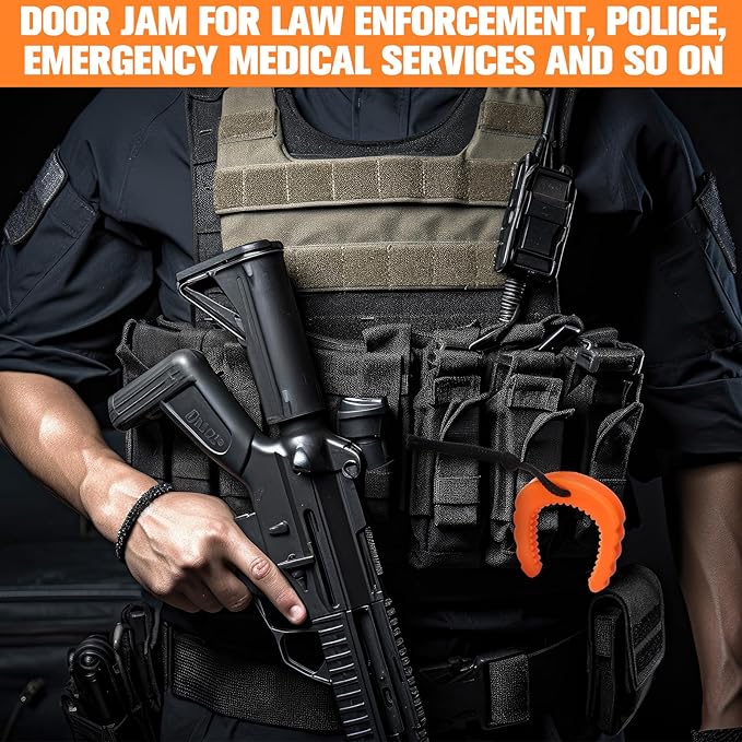 8 Pcs First Responder Door Stops Tactical Police Door Stopper Jam - Image 8