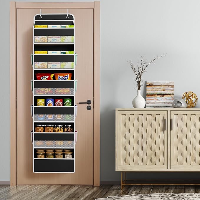 Univivi Door Hanging Organizer Nursery Closet Cabinet Baby Storage - Image 6