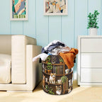 Cute Cat Laundry Basket Bookshelf Animal Oxford Cloth Laundry Hamper Funny - Image 7