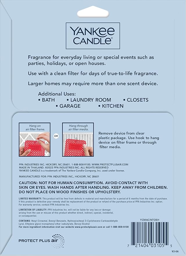 Yankee Candle Macintosh Whole Home Air Freshener - Image 2