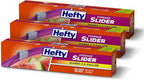 Hefty Slider Jumbo Storage Bags, 2.5 Gallon Size by Hefty