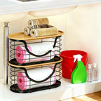 2 Pack Trash Bag Holder，Stackable Trashbag Dispenser - Image 5